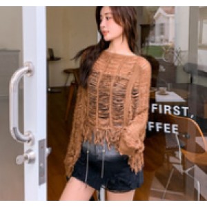 Women's crochet cardigan