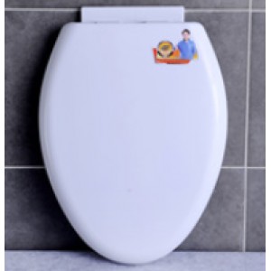 Plastic toilet cover