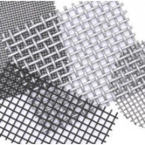 Chemical fiber woven mesh