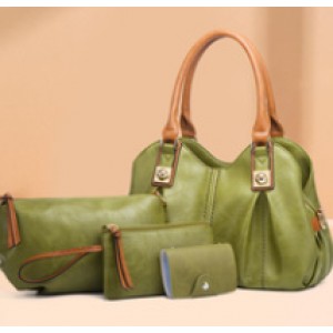 Artificial leather handbag