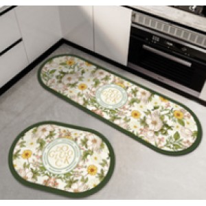 Chemical fiber floor mat