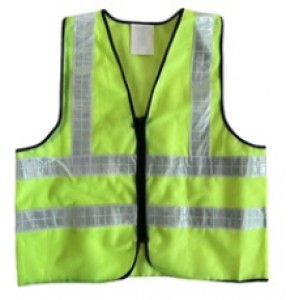 Chemical fiber reflective vest